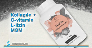 kollagén c-vitaminnal lizinnel msm